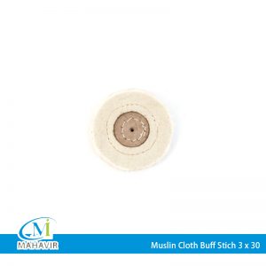 CBS0004 - Muslin Cloth Buff Stich 3 x 30
